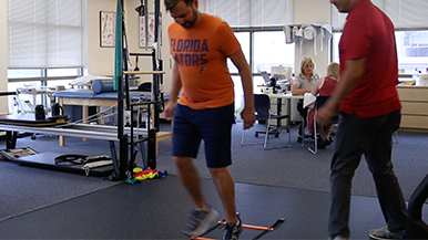 rehabilitation after a broken fibula