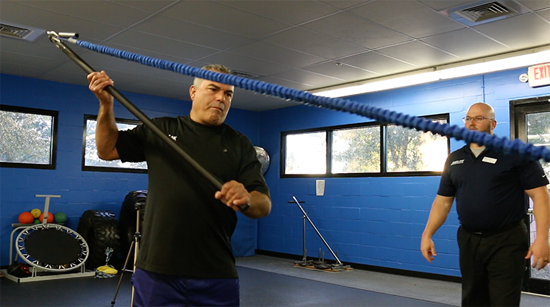 Rehabilitation Program Gets Man Safely Back to Work After Two Different Operations